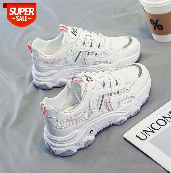 

daddy shoes women all-match sports casual white breathable student mesh tide #sh2h