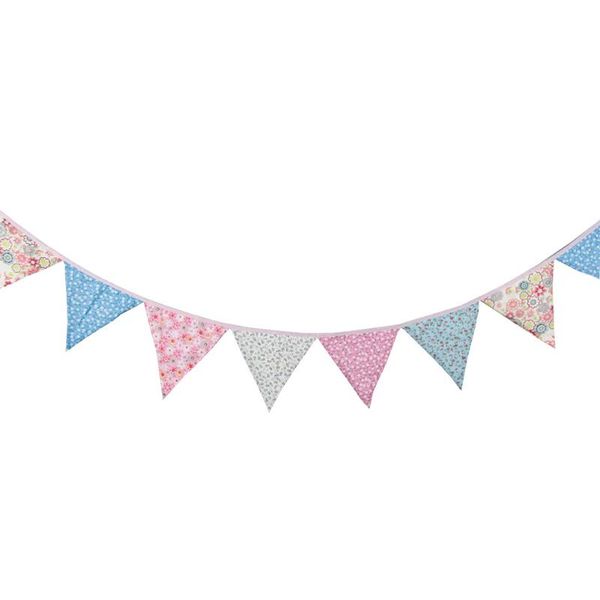 

party decoration colorful birthday bunting banner home decor hanging graduation wedding triangle flag country style pennant supplies