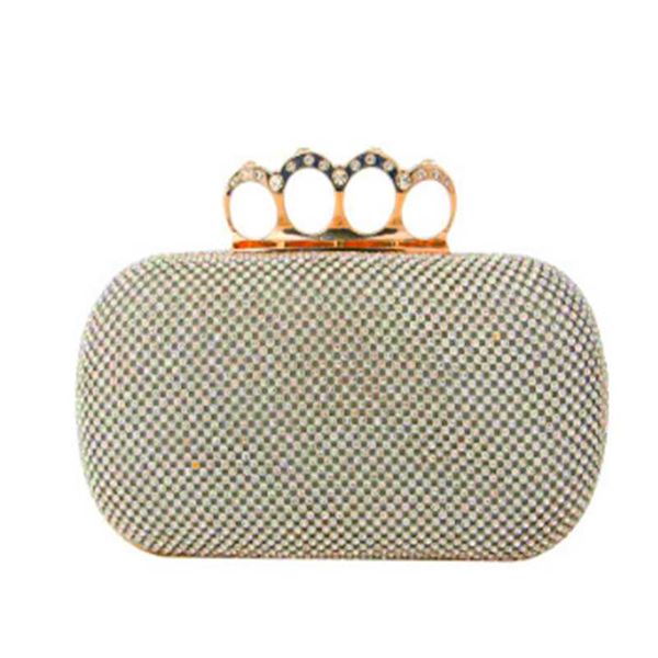 

fashion ring bag shiny small handbag annual party women's one shoulder slant straddle cosmetic bags & cases