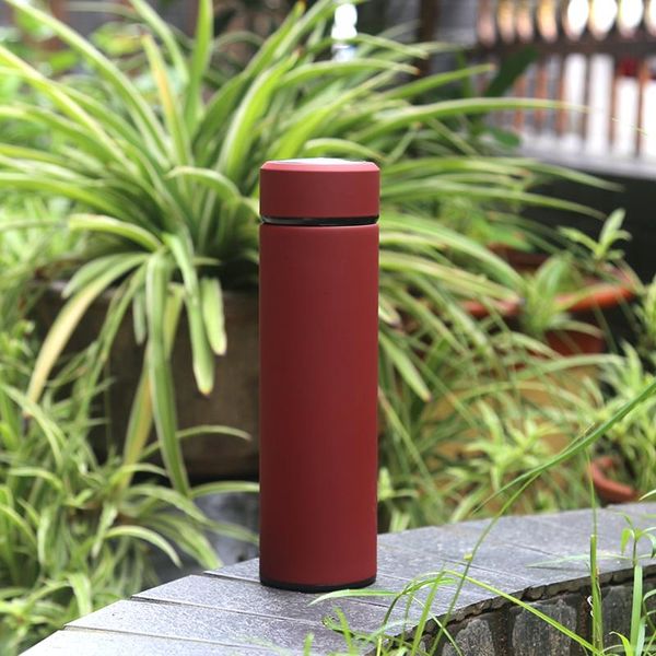 

500ml travel mug stainless steel tea infuser bottle double insulated water bottles with life logo