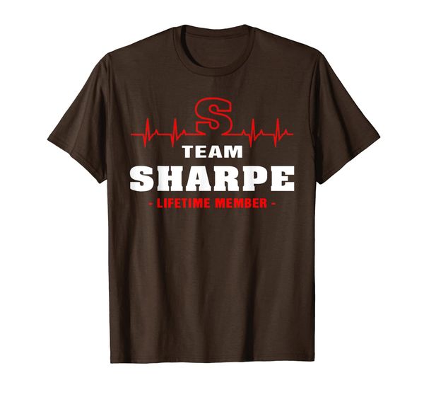 

Team Sharpe lifetime member shirt surname, last name gift T-Shirt, Mainly pictures