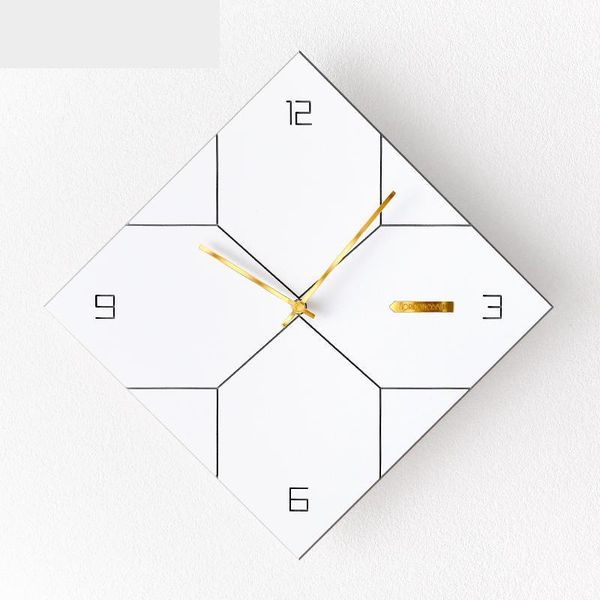 

wall clocks light luxury clock nordic home living room modern minimalist atmosphere personality mute art gift