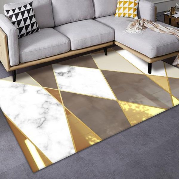 

carpets nordic geometric printed carpet for bedroom living room decoration big bathroom anti-slip rug parlor washable large rugs