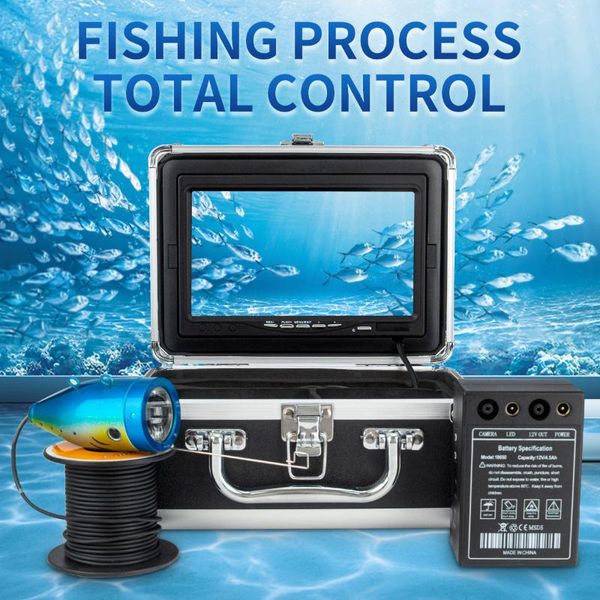

wf01b-plus underwater fishing camera, portable fish finder camera hd 1200tvl infrared led for ice lake sea boat kayak ip cameras