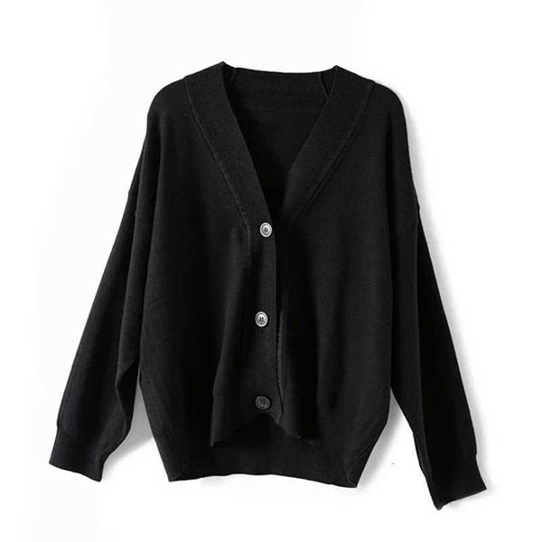 

women's sweaters sweaters black sweater women v-neck single breasted long sleeve casual autumn female knit card s7t4, White;black