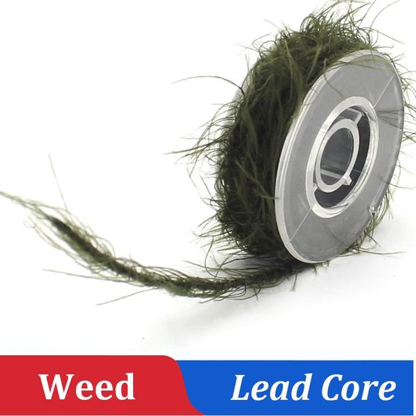 

carp fishing line leadcore 35lb 45lb camo green leader lead core rig braided tackle accessories braid