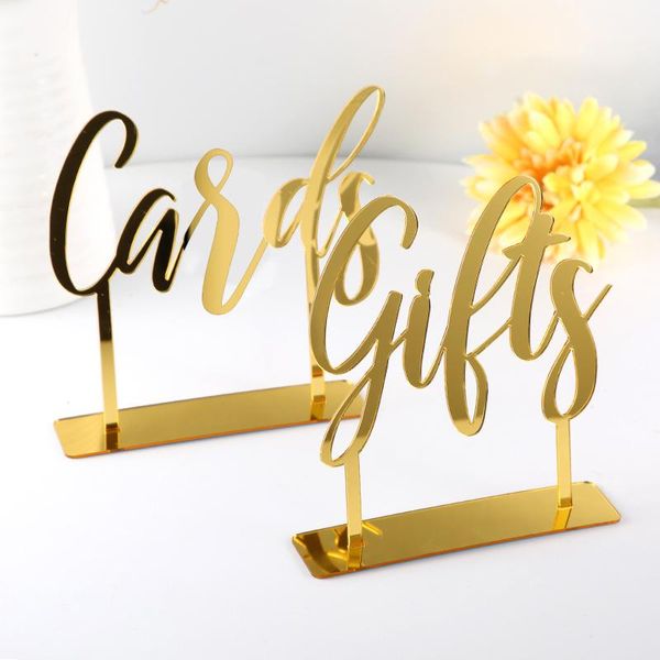 

party decoration wedding sign acrylic cards and gifts table tanding calligraphy personalized laser cut signs custom