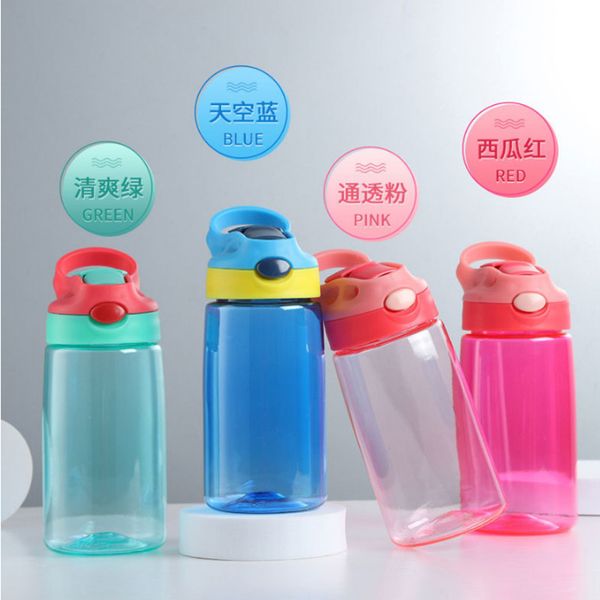 

500ml kid water bottle plastic pc material children cute cup ship