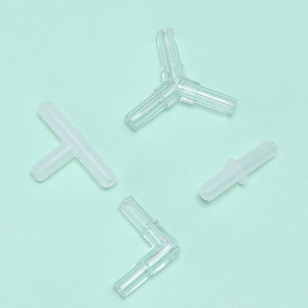 

air pumps & accessories 40pcs practical oxygen pump pipe connector fitting accessory for aquarium fish tank home (white three