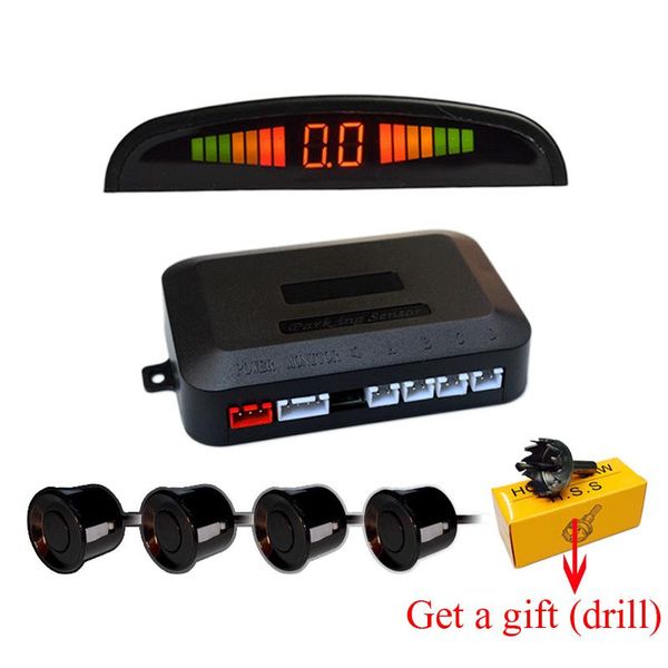 

car rear view cameras& parking sensors universal reversing radar with 4 automatic supports warning buzzer