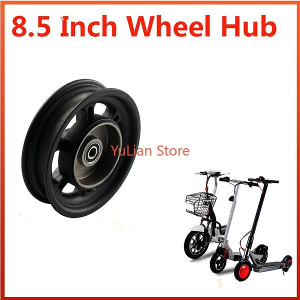 

motorcycle wheels & tires 8.5 inch detachable front wheel hub for vse8 z8pro zero 8 pro electric scooter separable with drum brake