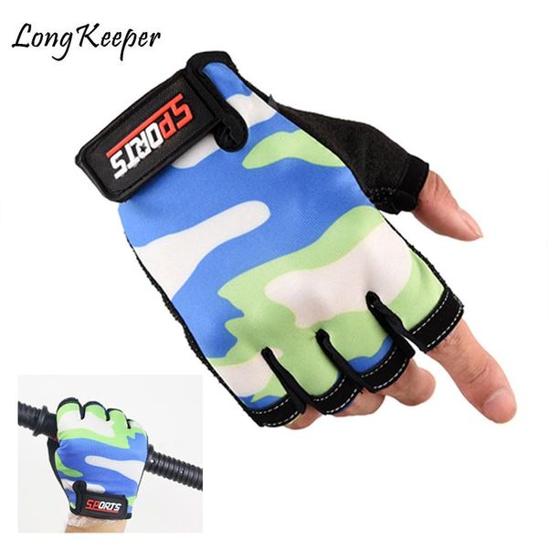 

fingerless gloves ultra-lightweight sports anti-slip outdoor men women driving shockproof gel glove half finger summer luvas, Blue;gray