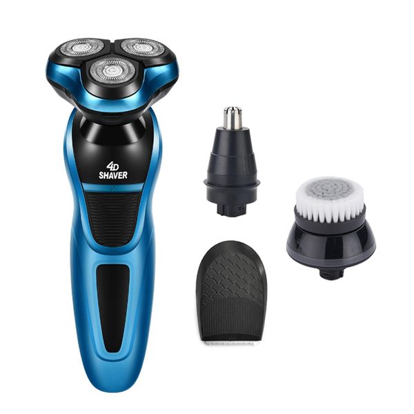 

floating triple blade electric shaver for men washbale razor rechargebale shaving machine usb charging beard trimmer 40d