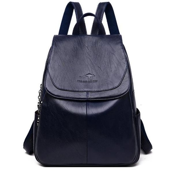 

fashion genuine leather pu high capacity women's backpack outdoor sport backpacks cross body kangaroo travelling bag shoulder bags tote