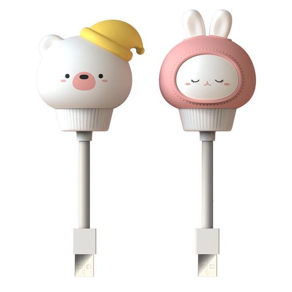 

night lights led usb lovely caduck lamp dc5v bedroom baby room decoration kid light rise lactation