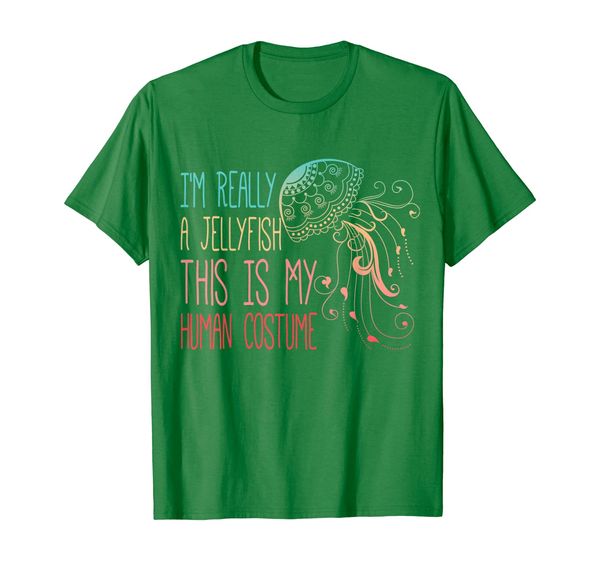 

This Is My Human Costume I'm Really A Jellyfish Cute T-Shirt, Mainly pictures
