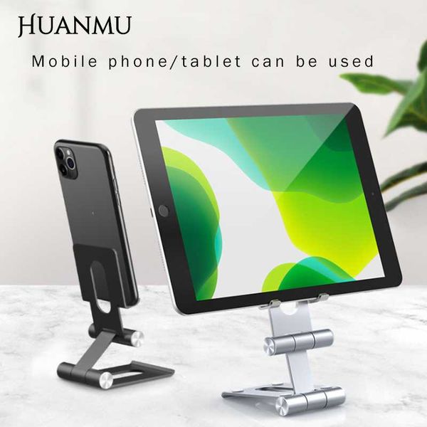 

cell phone mounts & holders alloy mobile holder live broadcast adjustable stand metal desktablet universal folding lift lazy support