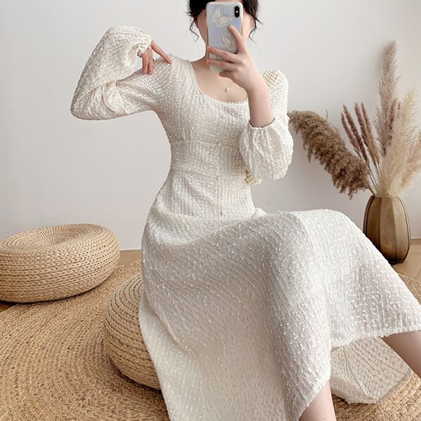

dress elegant vintage beads square beanbag female sleeve party spring medium length fairy temperament dressed, Black;gray