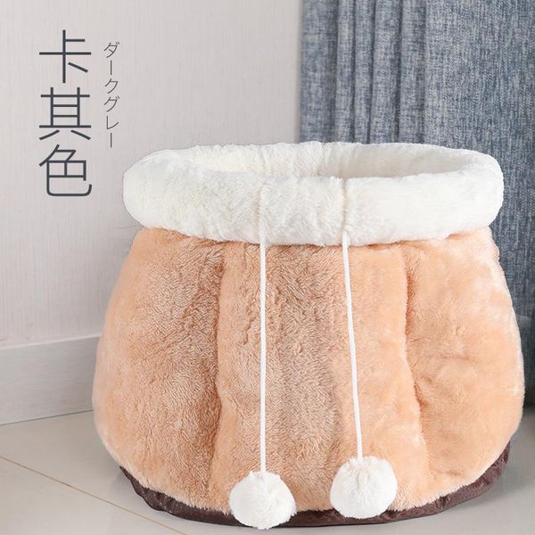 

winter warm plush bed nest kennel dogs home dog puppy soft house product for and cat pet products ii50gw kennels & pens
