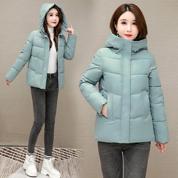 

women's down & parkas the female womens winter coat yards short cotton-padded clothes loose jacket 200 catties cotton-padd, Black