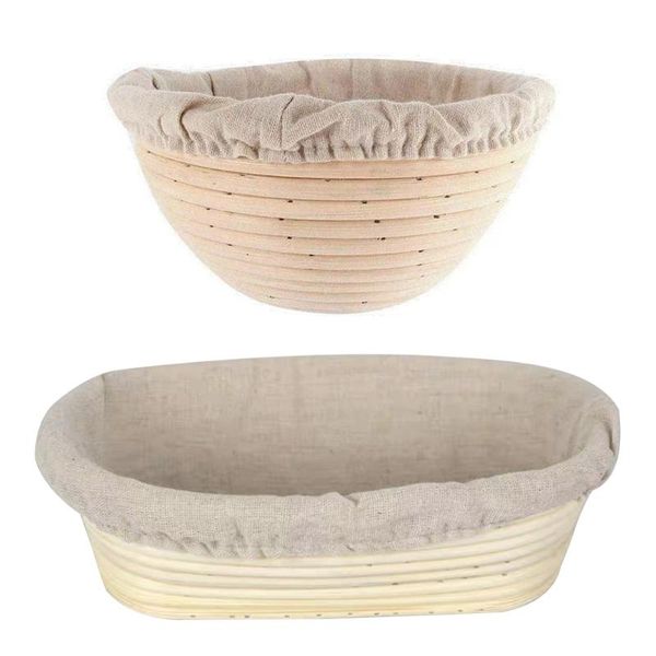 

storage baskets bread fermentation rattan basket country baguette dough mass proofing tasting proving wicker kitchen supplies