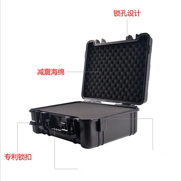 

resistant abs suitcase with full pick pluck foam tool organizers