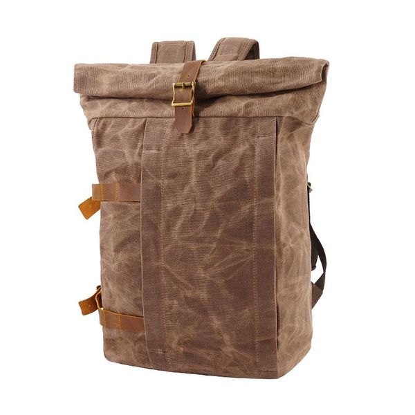 

men canvas backpacks large capacity travel backbags vintage bags outdoor climbing rucksacks for male backpack
