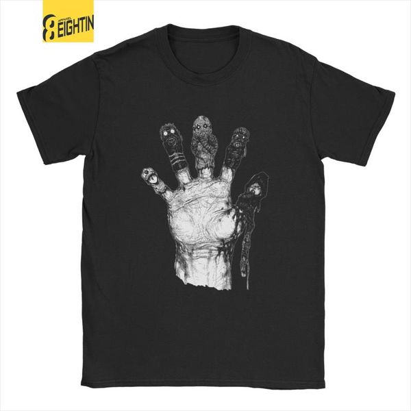 

men's t-shirts men dorohedoro kaiman t shirt anime cotton clothing vintage short sleeve o neck tee gift idea t-shirt, White;black