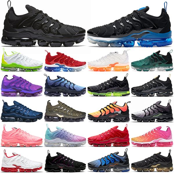 

r tn plus running shoes men women bubblegum atlanta black royal cherry pure platinum noble red fresh outdoor mens womens sports trainers sne