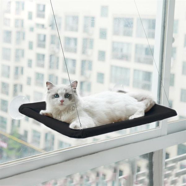 

cat beds & furniture powerful sucker hammock hanging window pet rest seat
