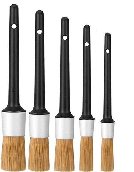 

car sponge exterior interior detail brush boar hair bristles for cleaning auto tools dashboard