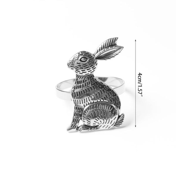 

napkin rings 12pcs easter ring holder metal table drop