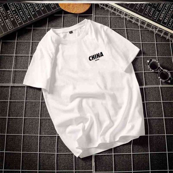 

couple t-shirt little boy nili bf street hip hop fashion store loose 5 / 2021 short sleeve man, White;black