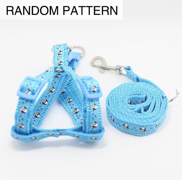 

patch chest back pet leash blue nylon supplies dog collars & leashes