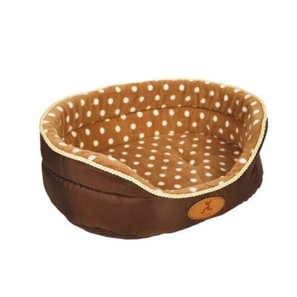 

soft dog beds warm fleece lounger sofa for small dogs teddy middle retriever bed kennel pet products kennels & pens