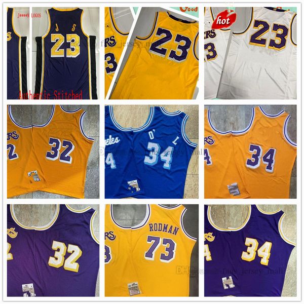 

mitchell&ness real stitched retro basketball 0 westbrook jerseys authentic embroidery quality jersey digital print 73 rodman, Black;red