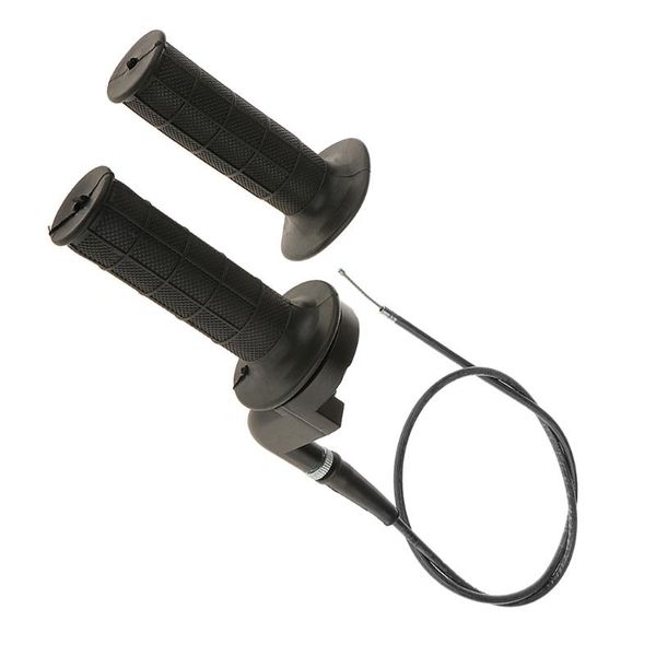 

handlebars 7/8" switch handle bar throttle with black cable for most 50-250cc dirt bike/mini bike/pocket bike