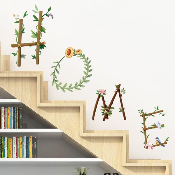 

wall stickers creative home flower bedroom living room backdrop decor modern decals for furniture self-adhesive wallpaper
