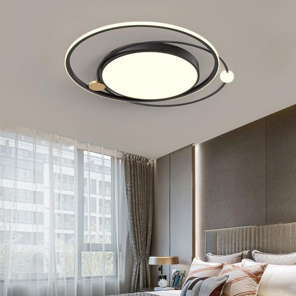 

modern ceiling lights for bedroom living room study black/white gold finished kitchen balcony lamps
