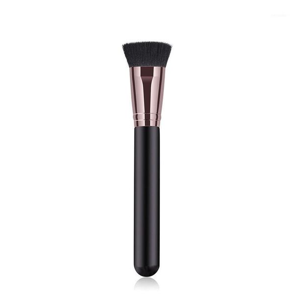 

wholesale 6pcs makeup brushes professional flat make up brush flame blush cosmetic tool brochas para maquillaje1