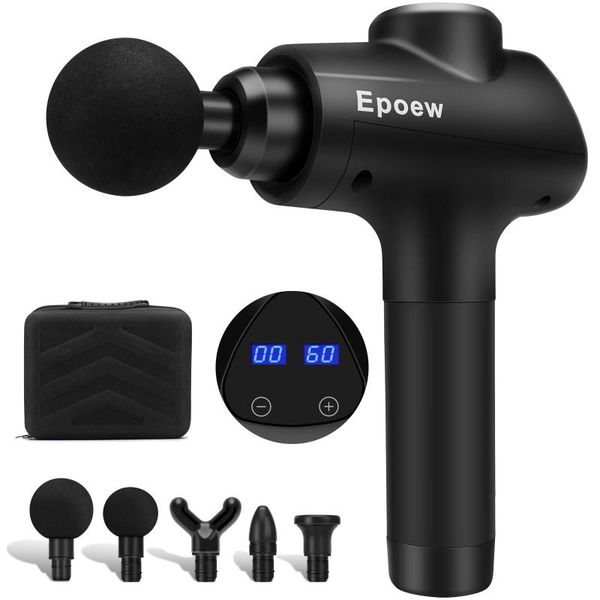 

epoew gun massage muscle fascia hand-held fitness massager for relieve joint pain high-frequency portable equipment