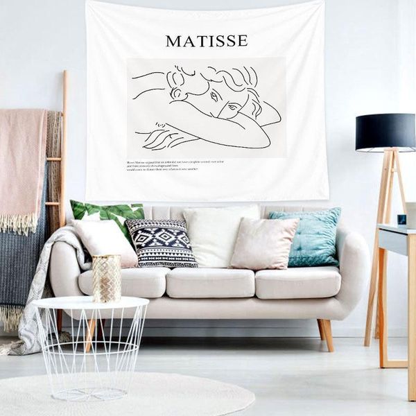 

tapestries bedroom picture decorate head dove background cloth hang bed room