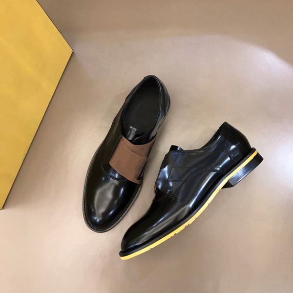 

big 38-45 shoes leather luxury designer ace mens plus size casual with box dust bag a62, Black