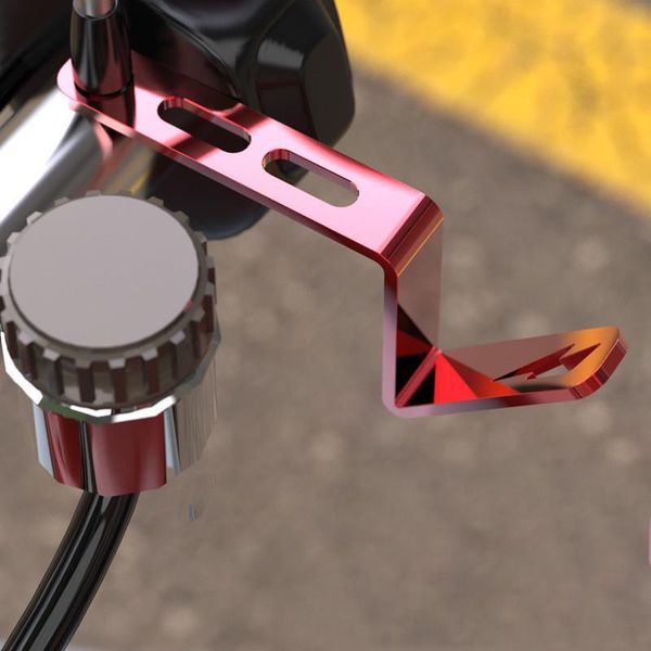 

black motorcycle front hook sight glass seat handlebars