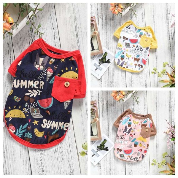 

dog apparel pet clothing summer thin breathable small dog teddy bear casual bipedal special price pet