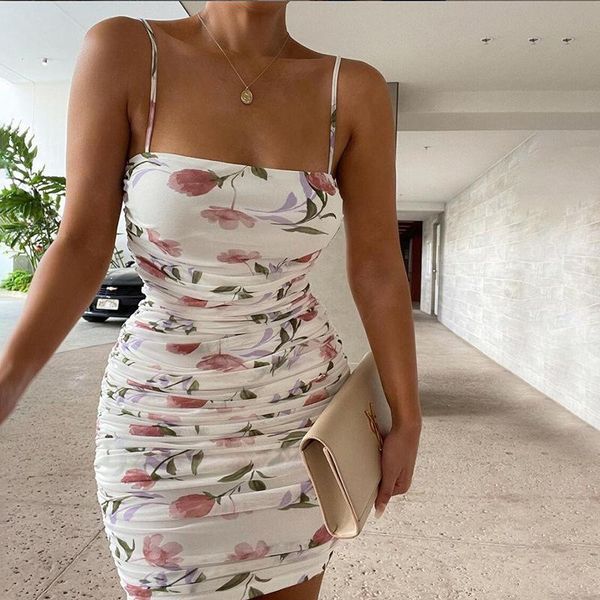 

casual dresses summer women's dress sling off-shoulder fashion printed slim vintage midi elegant party 2021, Black;gray