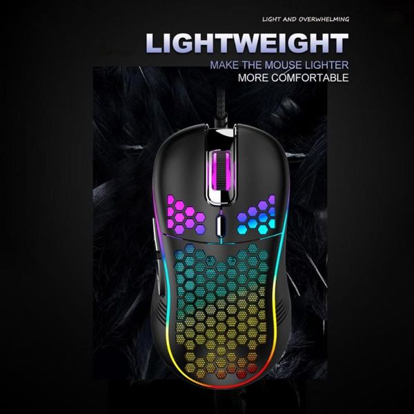 

mice d011 mouse honeycomb shell programmable key 7200dpi 125-1000hz high responsivity gaming for