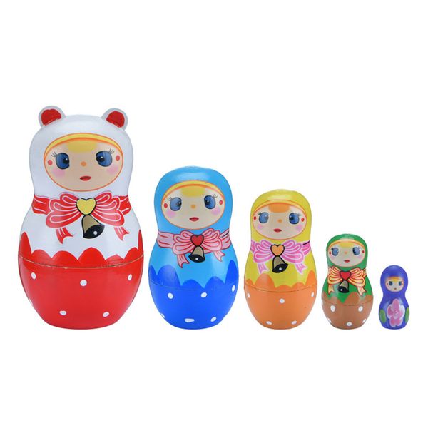 

russian nesting dolls matryoshka dolls lovely baby wooden handmade painted russian babushka dolls gift toyd dropshipping#38