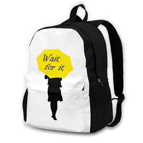 

backpack himym backpacks camping breathable sweet polyester bags