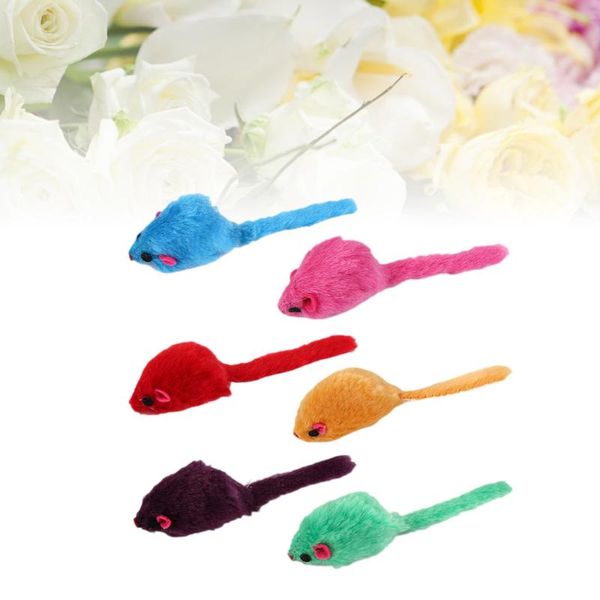 

12pcs pet cat plush little shaped realistic sound toys